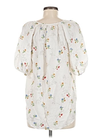 Pilcro Short Sleeve Blouse (view 2)