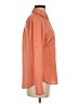 Express 100% Polyester Color Block Orange Long Sleeve Blouse Size S - photo 4
