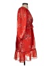 Max Studio 100% Polyester Floral Red Cocktail Dress Size S - photo 4