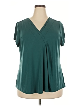 Lane Bryant Short Sleeve Blouse