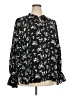 Torrid 100% Polyester Black Long Sleeve Blouse Size 2X Plus (2) - photo 1