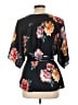 Gibson 100% Polyester Black 3/4 Sleeve Blouse Size L - photo 2