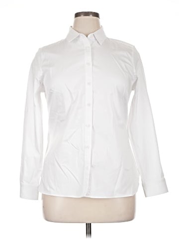 Banana Republic Factory Store Long Sleeve Button-Down Shirt (view 1)