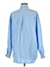 Old Navy 100% Cotton Blue Long Sleeve Button-Down Shirt Size M (tall) - photo 2