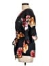 Gibson 100% Polyester Black 3/4 Sleeve Blouse Size L - photo 5