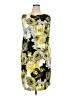 Connected Apparel Graphic Yellow Cocktail Dress Size 18 - photo 1