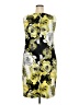 Connected Apparel Graphic Yellow Cocktail Dress Size 18 - photo 2