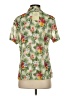 Assorted Brands 100% Cotton Tropical Green Short Sleeve Blouse Size XS - photo 2