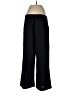 Caslon Solid Black Linen Pants Size Lg Petite - photo 2