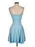 Unbranded Solid Blue Cocktail Dress Size S - photo 2