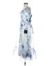 Lulus 100% Polyester Blue Cocktail Dress Size S - photo 5