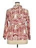 Millenium Burgundy 3/4 Sleeve Blouse Size 2X - photo 2
