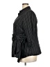 Fred David Stripes Black 3/4 Sleeve Blouse Size 2X - photo 5