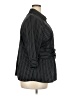 Fred David Stripes Black 3/4 Sleeve Blouse Size 2X - photo 4