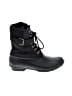 Sperry Top Sider Black Rain Boots Size 9 - photo 1