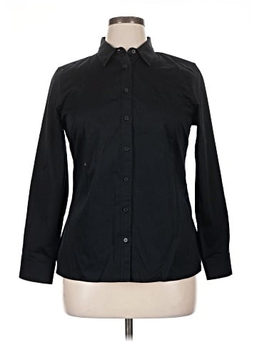 Banana Republic Factory Store Long Sleeve Button-Down Shirt (view 1)