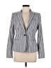 Banana Republic Stripes Gray Blazer Size 6 - photo 1