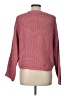 Ann Taylor Checkered-gingham Pink Pullover Sweater Size L - photo 2