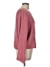Ann Taylor Checkered-gingham Pink Pullover Sweater Size L - photo 4