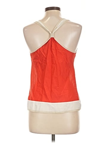 Armani Exchange Sleeveless Silk Top (view 2)