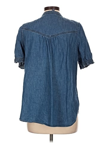 Pilcro Short Sleeve Blouse (view 2)