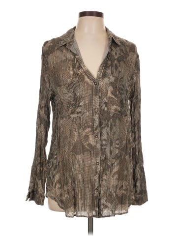 Pilcro Long Sleeve Blouse (view 1)