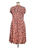 Jessica Howard Print Red Casual Dress Size 18 - photo 2