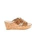 Donald J Pliner Tan Wedges Size 10 - photo 1