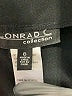 Conrad C Solid Black Dress Pants Size 8 - photo 7