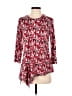 Valerie Stevens Red 3/4 Sleeve T-Shirt Size S - photo 1