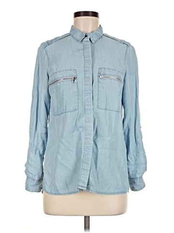 Dynamite Long Sleeve Button-Down Shirt (view 1)