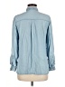 Dynamite Blue Long Sleeve Button-Down Shirt Size S - photo 2
