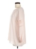 Ann Taylor LOFT 100% Polyester Pink Long Sleeve Blouse Size M - photo 5