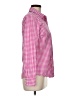 J.Crew Checkered-gingham Pink Long Sleeve Button-Down Shirt Size 6 - photo 4