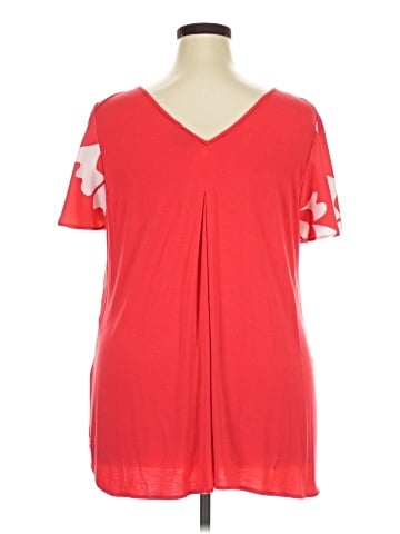 Kaari Blue Short Sleeve Blouse (view 2)