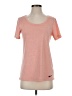 Nike 100% Polyester Pink Active T-Shirt Size S - photo 1