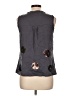 Boden Gray Sleeveless Blouse Size 10 - photo 2