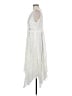 Soft Surroundings 100% Polyester White Cocktail Dress Size M (petite) - photo 5