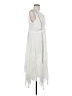 Soft Surroundings 100% Polyester White Cocktail Dress Size M (petite) - photo 4