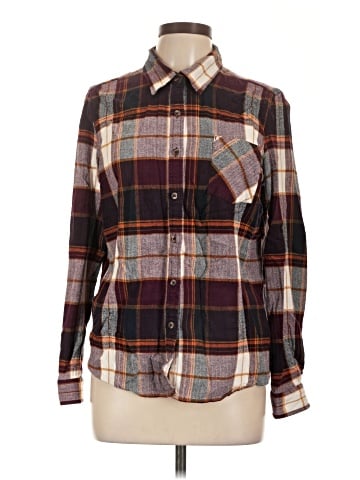 Natural Reflections Long Sleeve Button-Down Shirt (view 1)