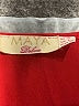 Maya Deluxe 100% Polyester Red Cocktail Dress Size 8 - photo 7