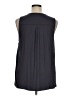 Torrid Gray Sleeveless Blouse Size 1X Plus (1) - photo 2