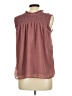 Unbranded 100% Polyester Burgundy Pink Sleeveless Blouse Size S - photo 2