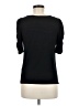 FRAME Black Short Sleeve Blouse Size M - photo 2