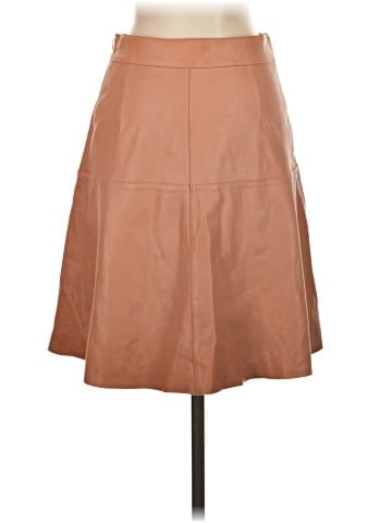 Kate Spade New York Faux Leather Skirt (view 2)
