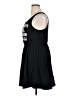 Forever 21 Plus Graphic Black Casual Dress Size 1X Plus - photo 5