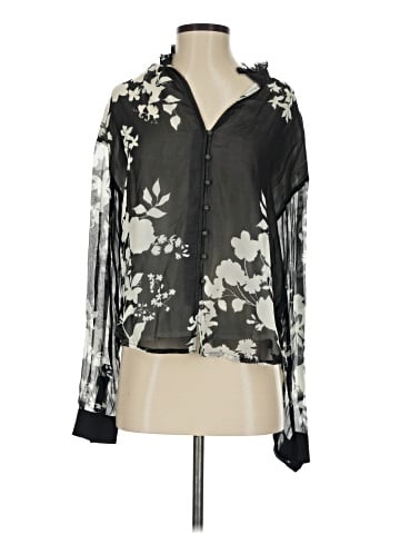Pilcro Long Sleeve Blouse (view 1)