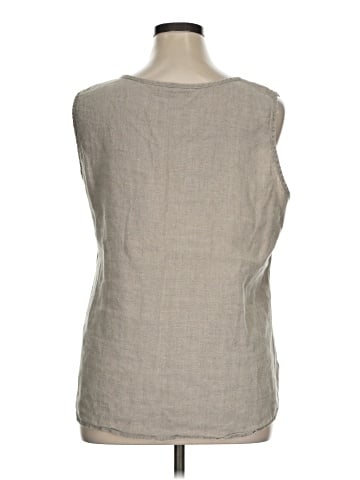 Flax Sleeveless Blouse (view 2)