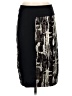 BCBGMAXAZRIA 100% Polyester Graphic Black Casual Skirt Size S - photo 1
