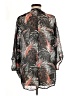 Torrid 100% Polyester Black Kimono Size Med - Lg Plus (00) - photo 2